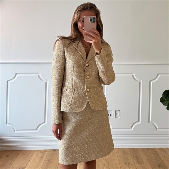 Max Mara Studio Baby Nederdel, Gold